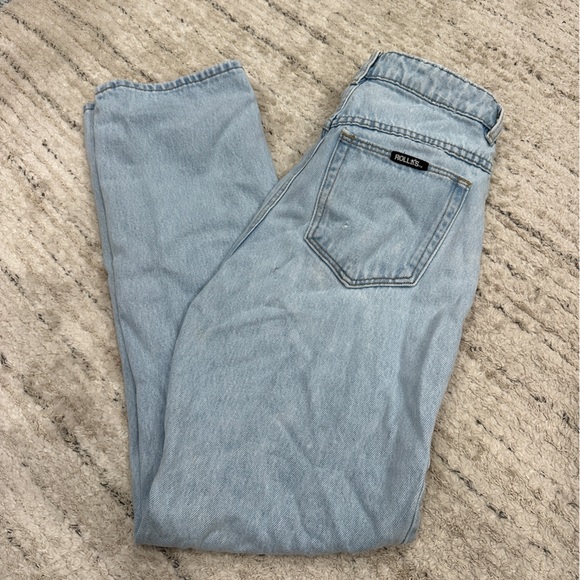 Rollas Classic Straight Jean Courtney Worn - Picture 9 of 11